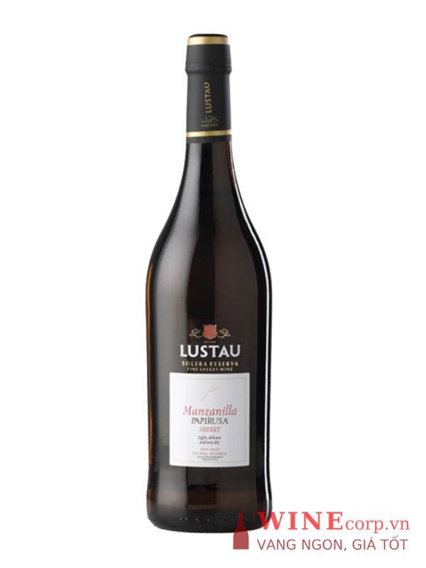Rượu vang Lustau Manzanilla Papirusia Sherry