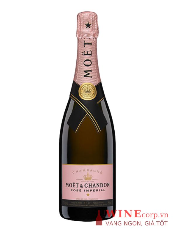 Rượu Champagne Moet & Chandon Rose