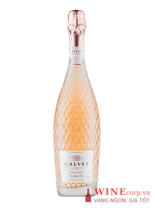 Rượu Sparkling Calvet Celebration Rose