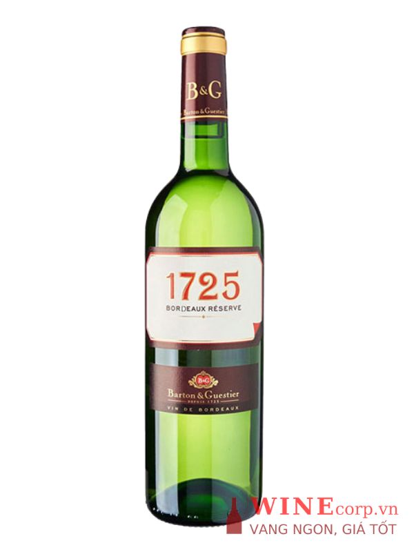 Rượu vang B&G 1725 Bordeaux Reserve Blanc