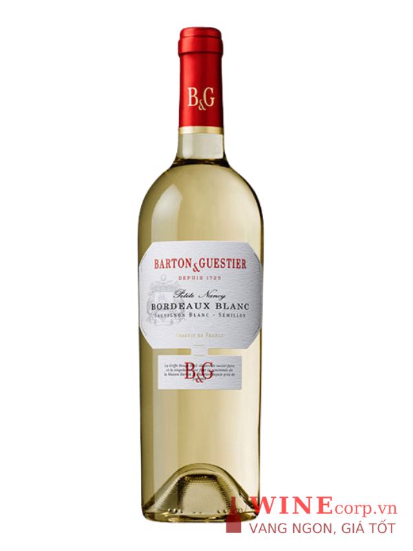 Rượu vang Barton & Guestier Bordeaux Blanc