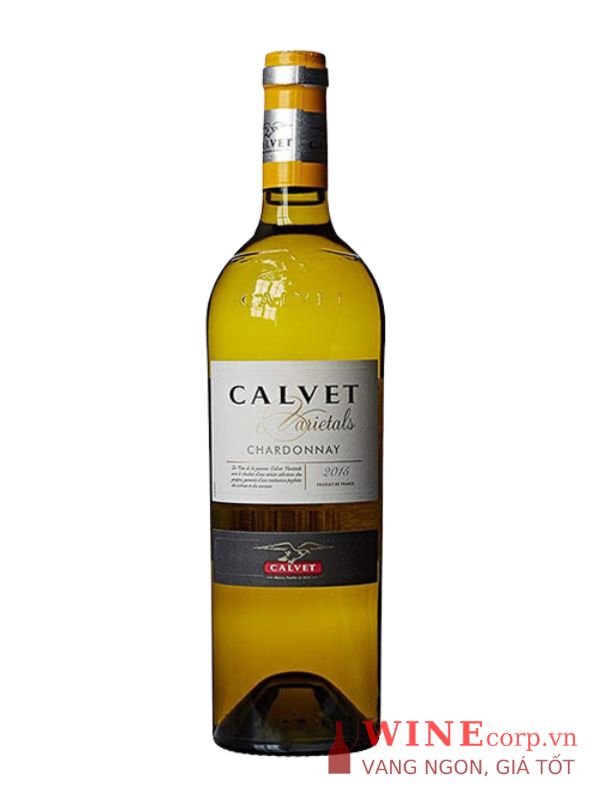 Rượu vang Calvet Varietal Chardonnay