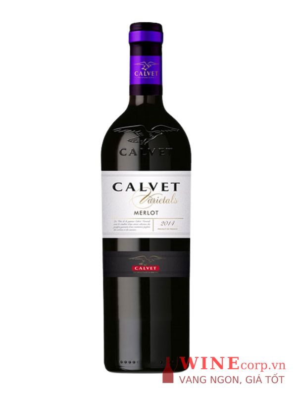 Rượu vang Calvet Varietal Merlot