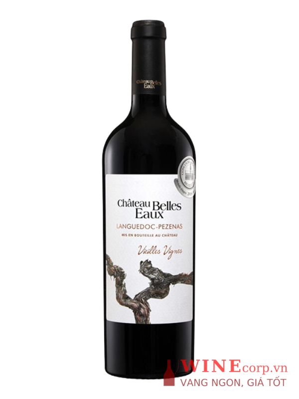 Rượu vang Chateau Belles Eaux Languedoc Pezenas