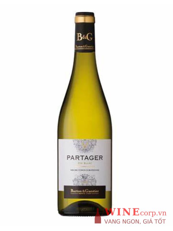 Rượu vang Partager Vin Blanc Barton & Guestier