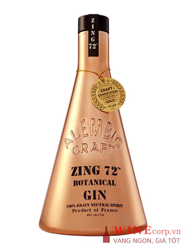 Rượu Alembic Craft Zing 72 Botanical Gin