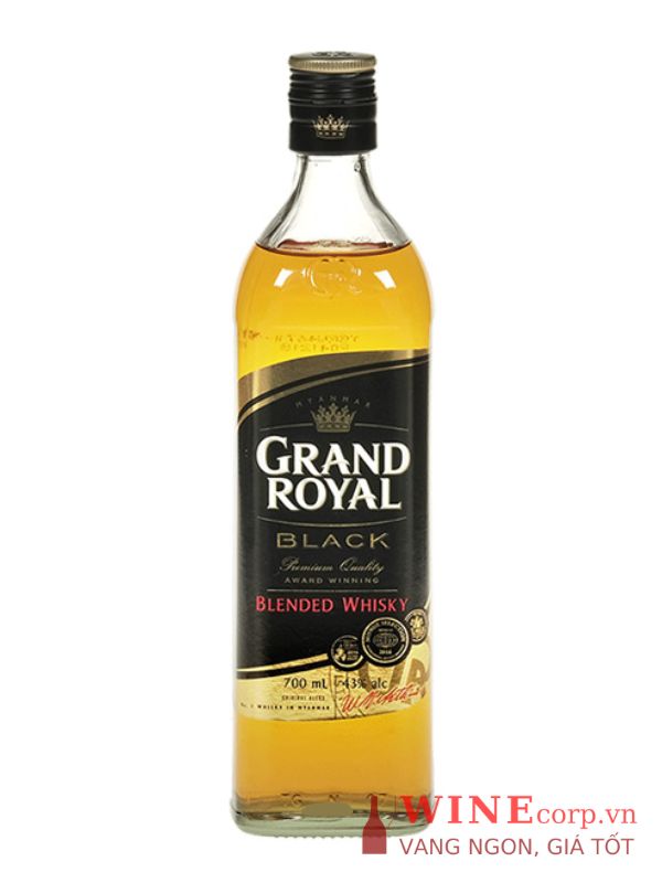 Rượu Grand Royal Black Blended Whisky