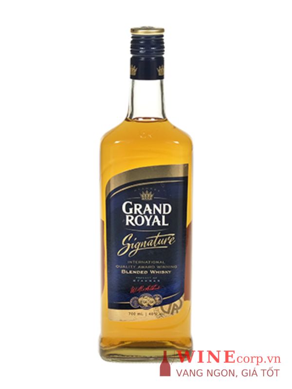 Rượu Grand Royal Signature Blended Whisky