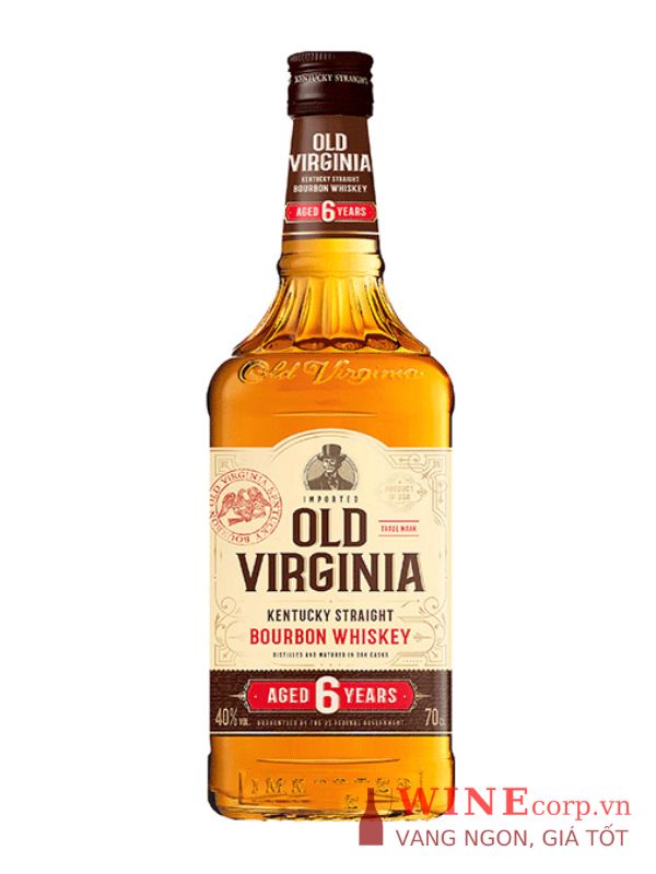 Rượu Old Virginia Bourbon Whiskey 6 Years