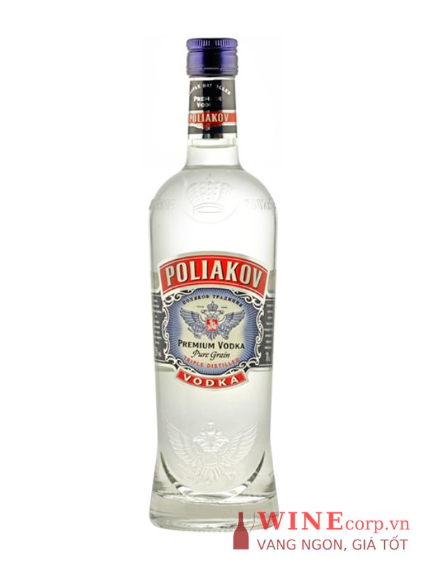 Rượu Vodka Poliakov Classic Premium