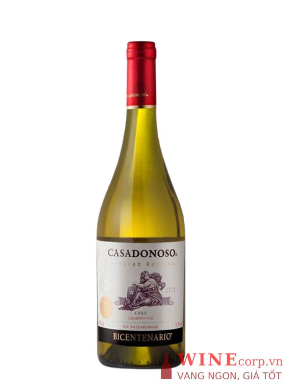 Rượu vang CasaDonoso Bicentenario Gran Reserva Chardonnay