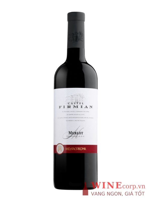 Rượu vang Castel Firmian Merlot Mezzacorona