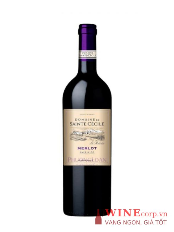 Rượu vang Domaine De Sainte Cecile Merlot