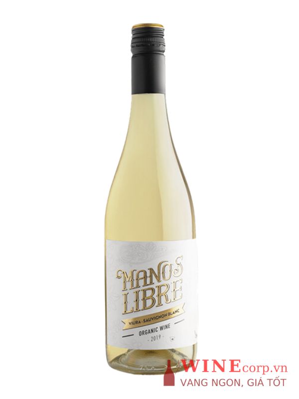 Rượu vang Manos Libre Viura Sauvignon Blanc Organic