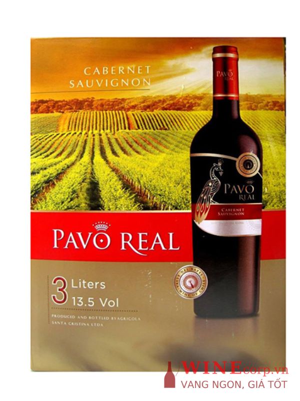 Rượu vang bịch Pavo Real Cabernet Sauvignon