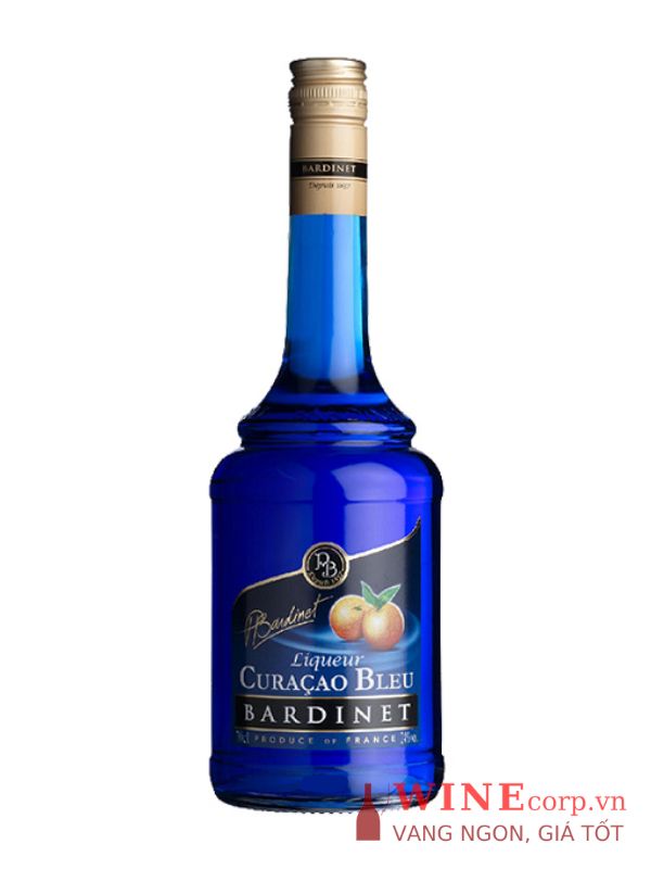 Rượu Bardinet Liqueur Curacao Bleu