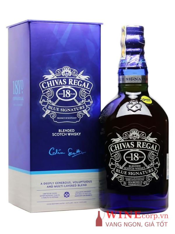 Rượu Chivas Regal 18 Years Blue