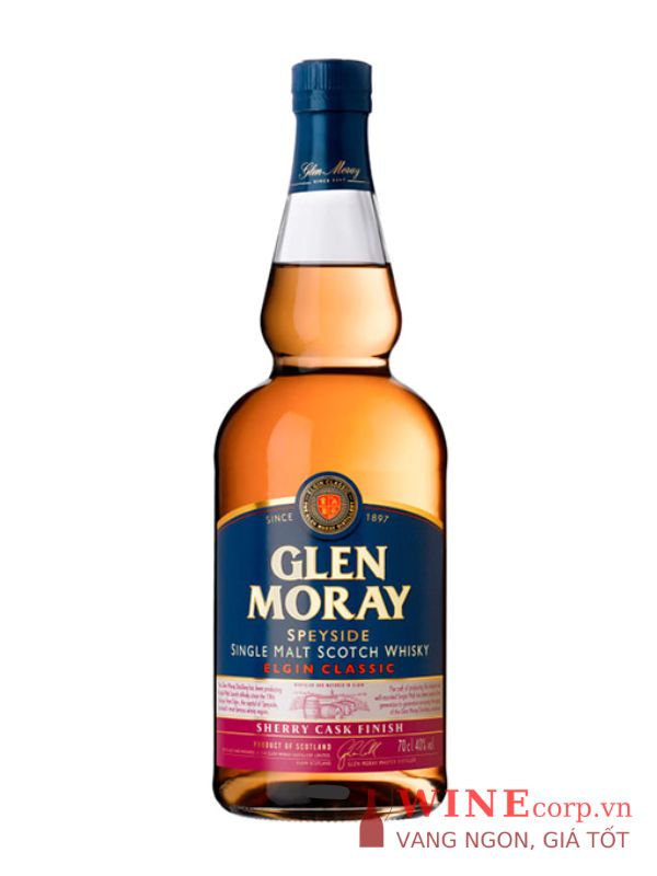 Rượu Glen Moray Elgin Classic Sherry Cask Finish