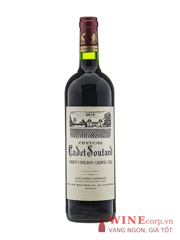 Rượu vang Chateau Cadet Soutard Saint Emilion Grand Cru