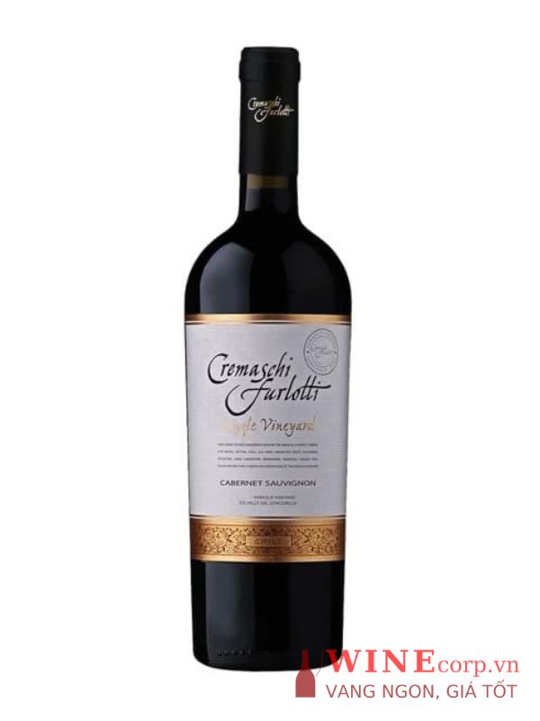 Rượu vang Cremaschi Furlotti Single Vineyard Cabernet Sauvignon