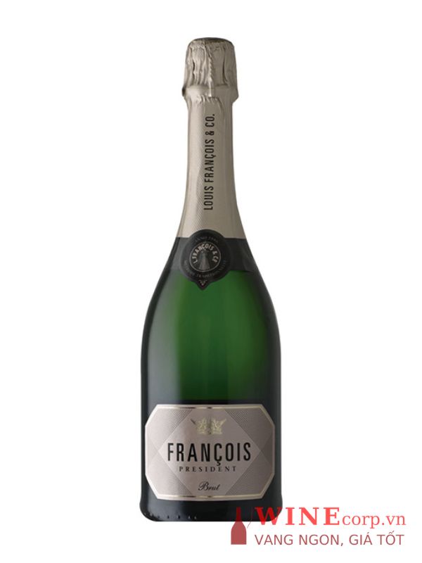 Rượu vang Francois President Brut