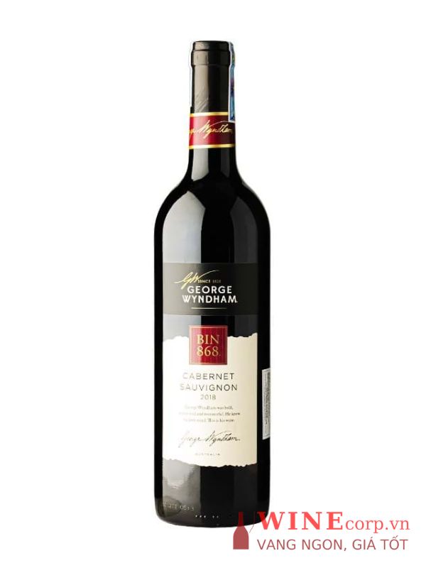 Rượu vang George Wyndham Bin 868 Cabernet Sauvignon