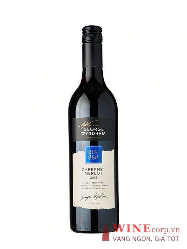 Rượu vang George Wyndham Bin 888 Cabernet Merlot