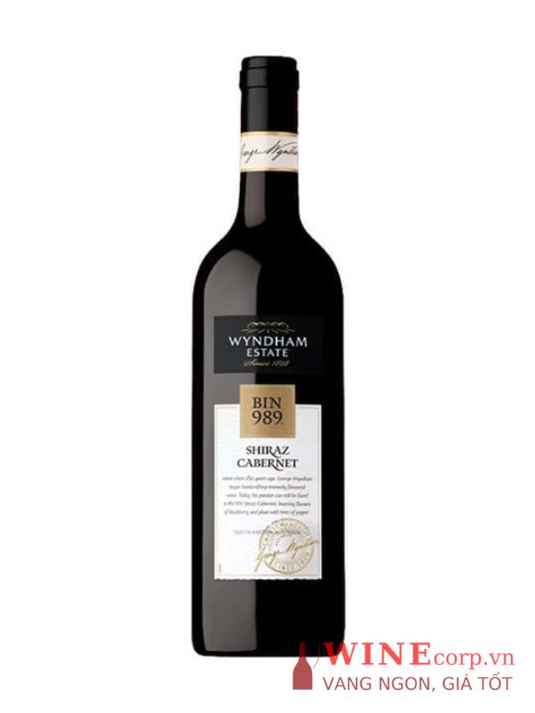 Rượu vang George Wyndham Bin 989 Shiraz Cabernet