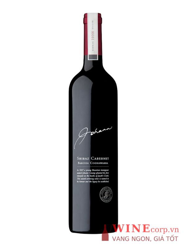 Rượu vang Jacob’S Creek Johann Shiraz Cabernet Sauvignon