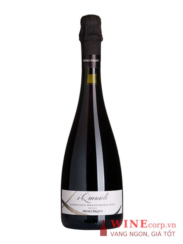 Rượu vang Quercioli Lambrusco