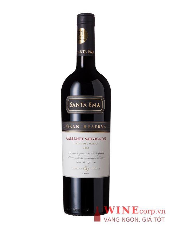 Rượu vang Santa Ema Gran Reserva Cabernet Sauvignon