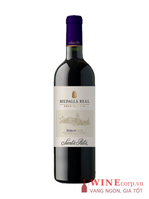 Rượu vang Santa Rita Medalla Real Merlot