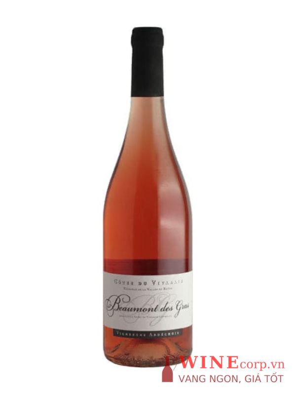 Rượu vang Vignerons Ardechois Beaumont Des Gras