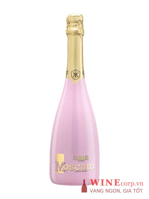 Rượu Sparkling Giacobazzi Moscato Rose