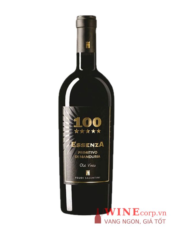 Rượu vang 100 Essenza Primitivo Di Manduria