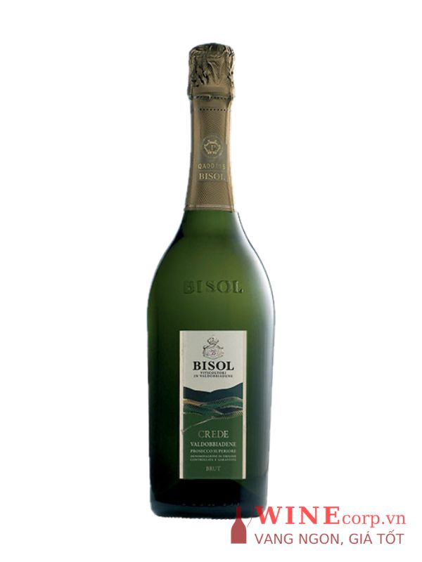 Rượu vang Bisol Cru Crede Prosecco Brut