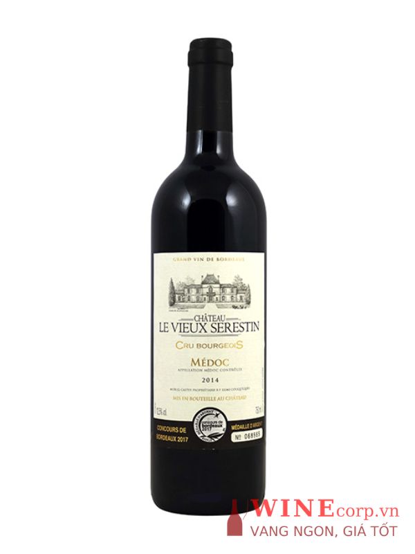 Rượu vang Chateau Le Vieux Serestin Cru Bourgeois