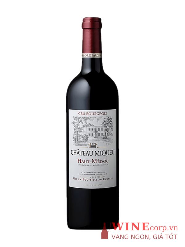 Rượu vang Chateau Miqueu Haut Medoc