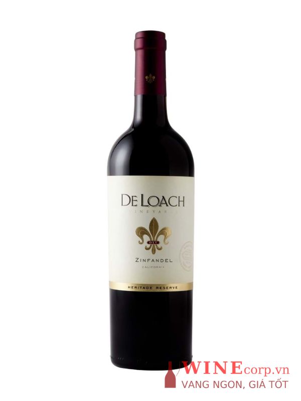 Rượu vang DeLoach Heritage Reserve Zinfandel