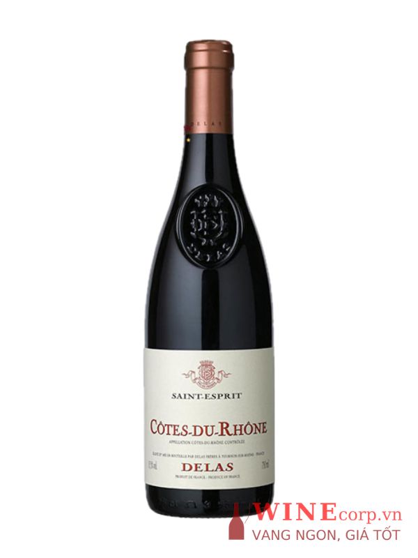 Rượu vang Delas Saint Esprit Cotes Du Rhone