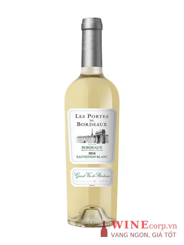 Rượu vang Les Portes De Bordeaux Sauvignon Blanc