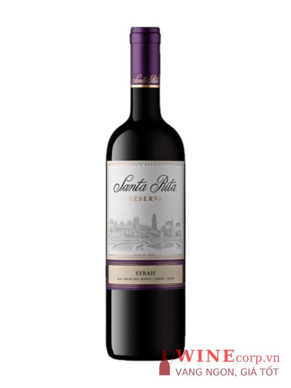 Rượu vang Santa Rita Estate Reserva Syrah