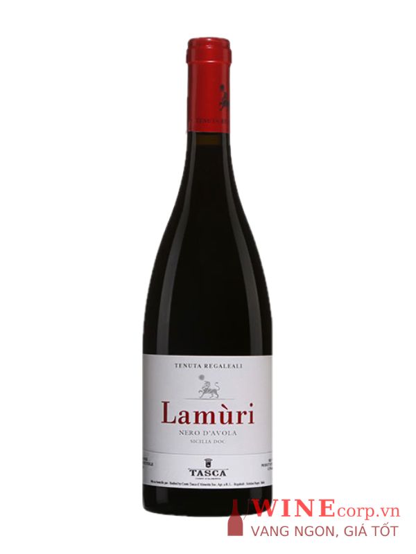 Rượu vang Tasca d’Almerita Regaleali Lamùri Nero D’Avola