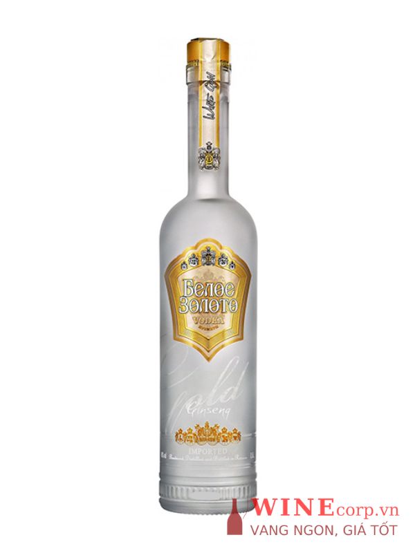 Rượu Vodka White Gold Premium