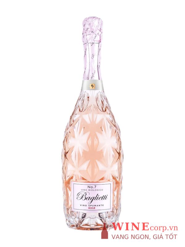 Rượu vang Baglietti No 7 Vino Spumante Rose