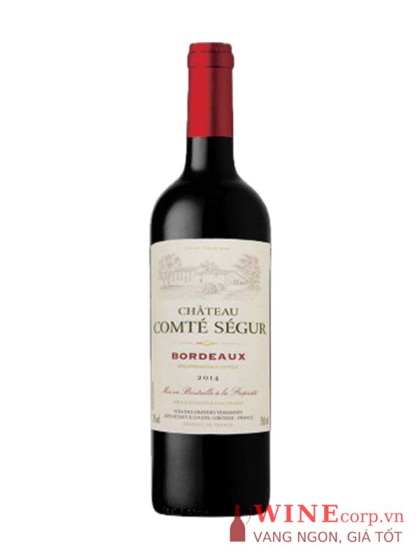 Rượu vang Chateau Comté Sesgur Bordeaux AOC