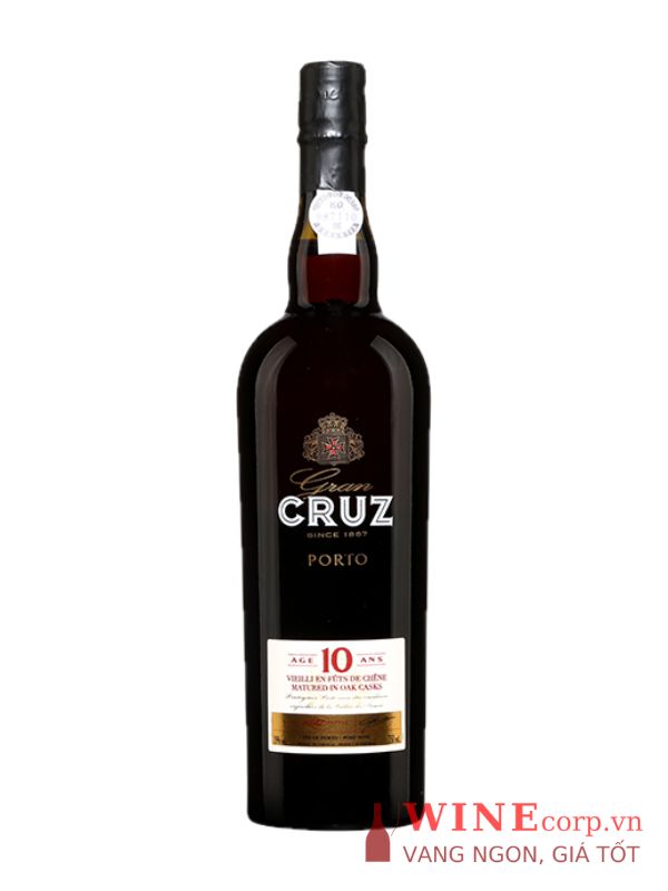 Rượu vang Gran Cruz Porto 10 Years