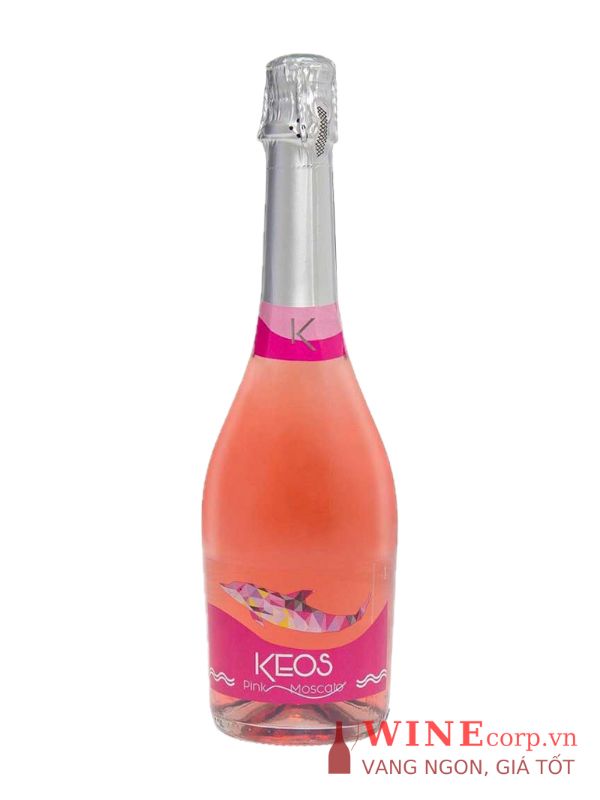 Rượu vang Keos Pink Moscato