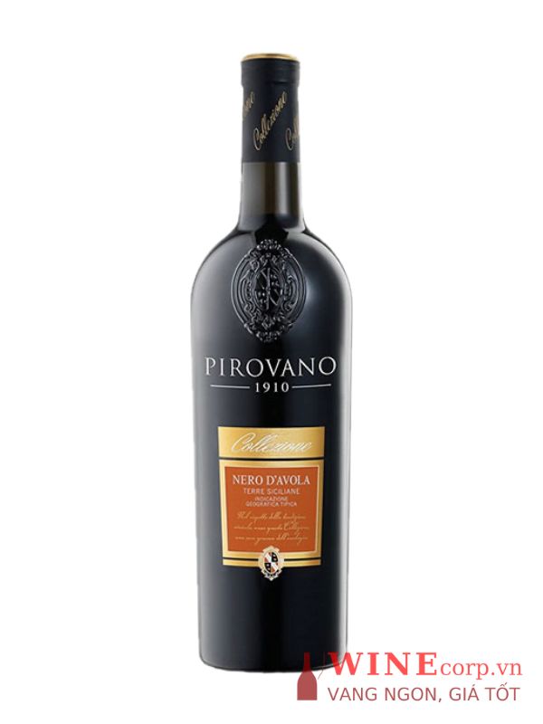 Rượu vang Pirovano 1910 Nero D’avola