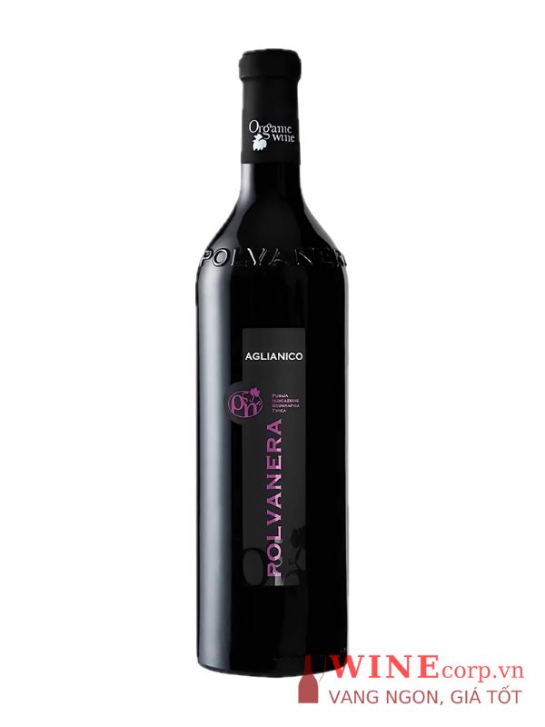 Rượu vang Aglianico Polvanera Puglia